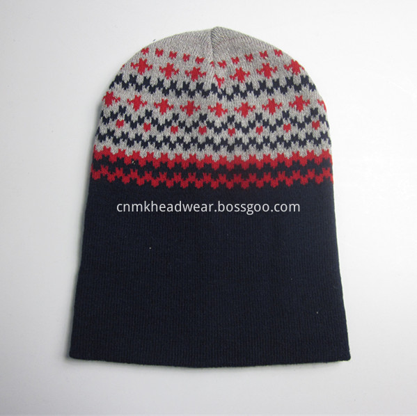 Jacquard Beanie