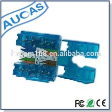 AUCAS high quality Cat5e unshielded UTP krone RJ45 Keystone Jack