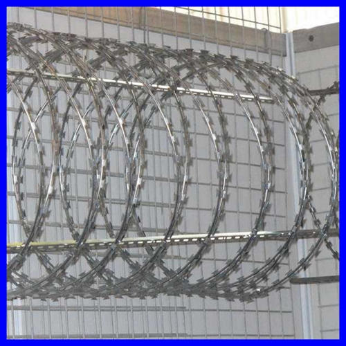 SGS/CE/ISO9001 galvanized razor barbed wire