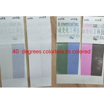 Temperature Sensitive Printing Ink