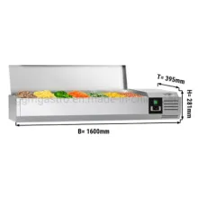 Refrigerated Countertop Vrx Display Cooler with Gn Pans