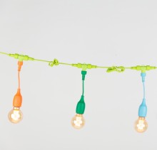 G80 Christmas Festival Lights: String Light Garden Stage Indoor Decoration with LED Edison Bulbs