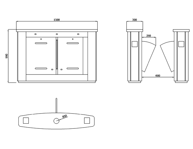 Indoor Flap Barrier