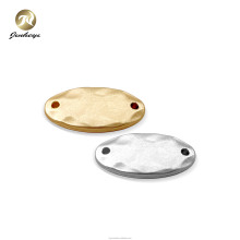 Exquisite Fashion Oval Metal Tags for Clothes - Customized Wholesale Metal Tags