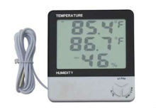2015 factory promotional mini digital temperature meter clock