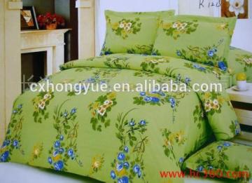 Printed Polyester bedding cover fabric /extra wide fabric for bedding/hometex fabric