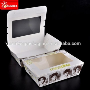Eco friendly top open paper box / sushi container