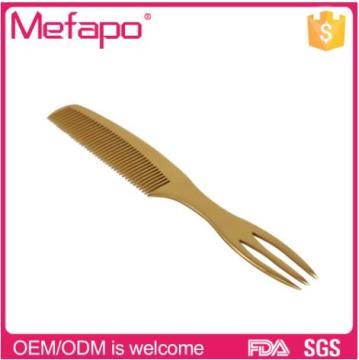 Golden comb / unbreakable titanium comb for health care