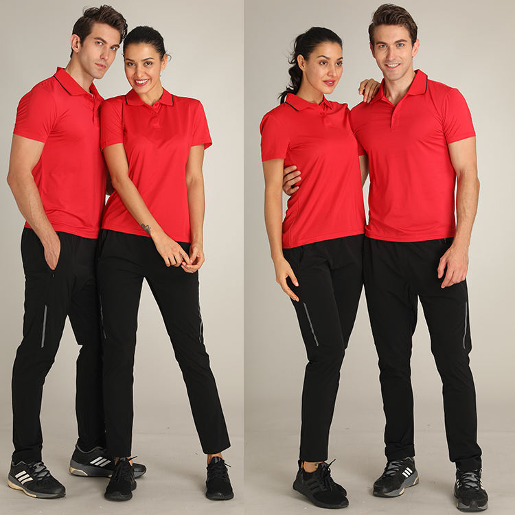 Cheap Colorful Short Sleeve Polo T Shirt Men Comfort Polyester Mesh Golf Plain T-shirts