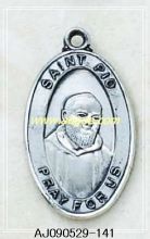 saint pio pendant