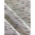 Stripe French Terry Fabric With Silver For Winter