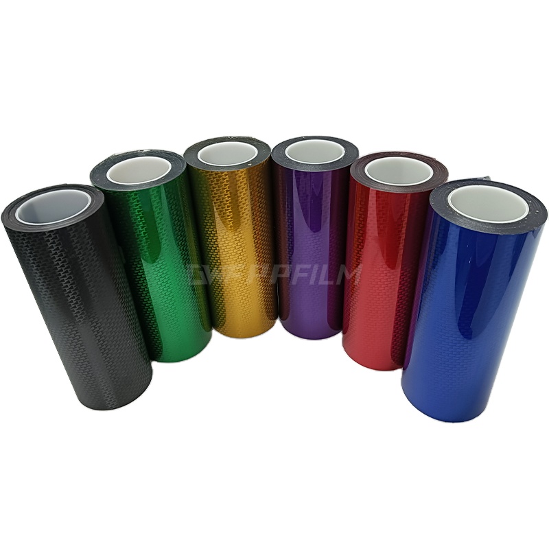 Rollo de envoltura de fibra de carbono para autos