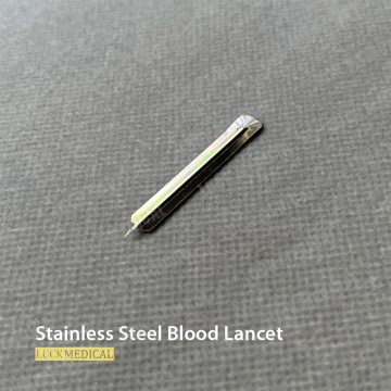 Stainless Steel Blood Lancet Diabetes And Endocrinology