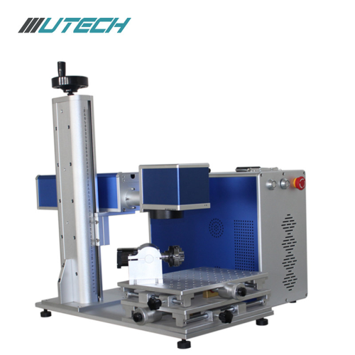 UTECH jewelry desktop fiber laser marking machine machine