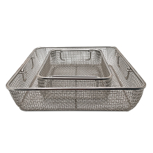 Stainless Steel 304 Metal Wire Mesh Cleaning Basket