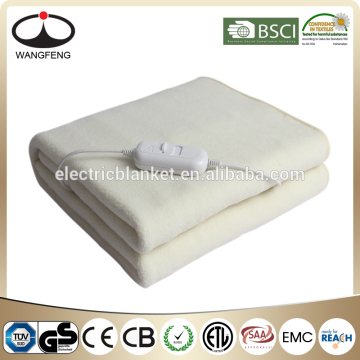 single fleece electric blanket for bed