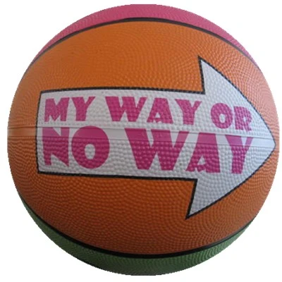 Size 6 Rubber Baskebtall for Women Sporting