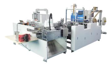 Small Paper Twisted Handle Gluing Machine