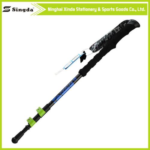 top selling products 2015 climbing mountain carbon fiber quick lock trekking poles