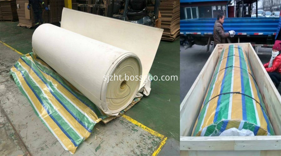 needle corrugated belt packing