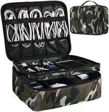 Black Cable Storage Bag for Multiple Devices - Free Sample