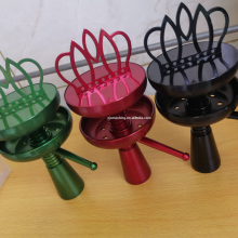 Shisha Hookah Bowl Charcoal Holder Crown Shape Stainless Steel Shisha Bowl