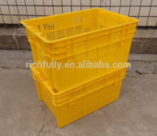 Widely used plastic crates, bread crates