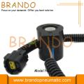 Bobina solenoide de excavadora DH55-5 DH55-7 con enchufe pequeño