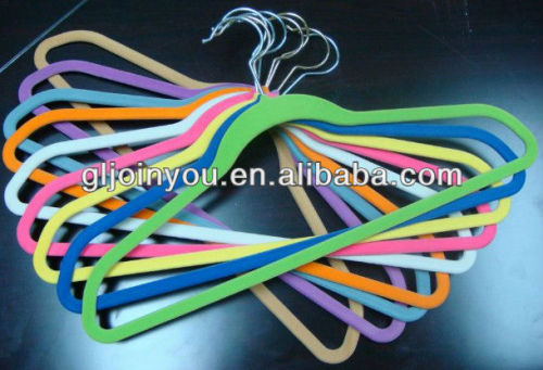 Clothes velvet hangers wholesale