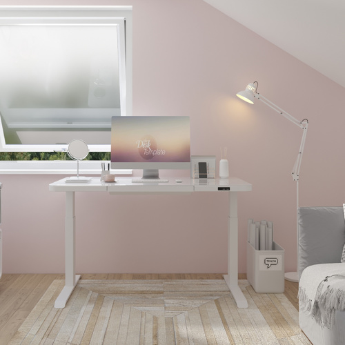 Home Office Listrik Smart Height Adjustable Standing Meja