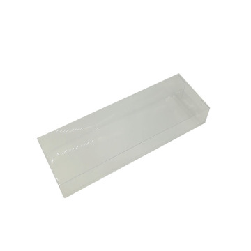 Display folding acetate PVC clear soap box