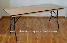 30"x72" Catering Plywood Folding Table