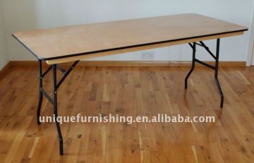 30"x72" Catering Plywood Folding Table