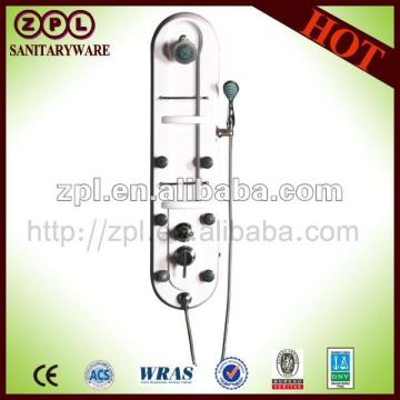 Massage shower panel