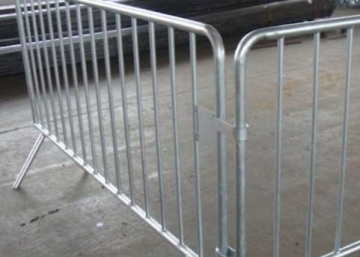 crowd control barriers /removable temporary fence/Galvanized crowd control barriers