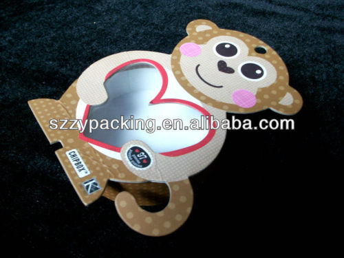 monkey shape set up kids favor boxes