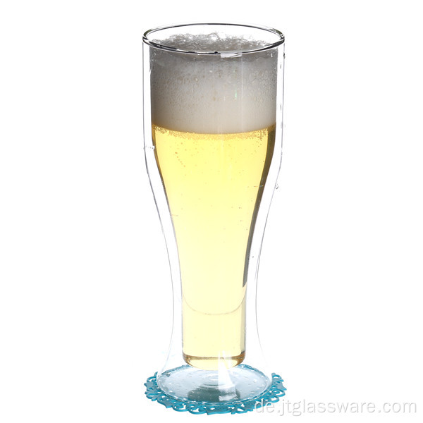 Glasbecher für Bier