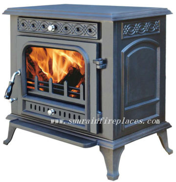 cast iron stove with boiler/ boiler stove/wood stove with boiler (JA031B)