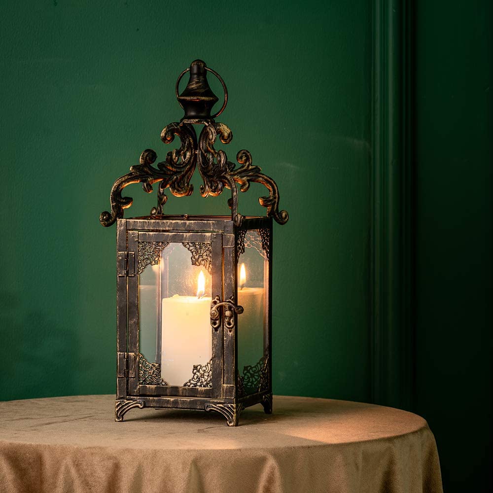 Patio Rustic Home Decor Candle Lantern