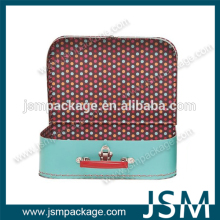 Vintage suitcase decorative box for gift packing