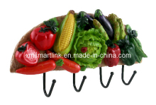 Vegetable Decor Wall Hook, Resin Hanging Hook