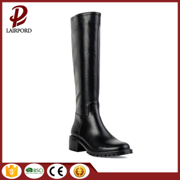 black real leather hot sale women boots