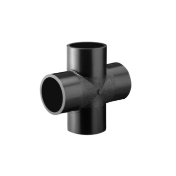 Docking HDPE Four Way Coupling for Drainage
