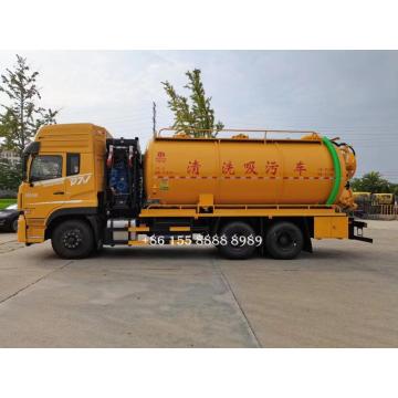 6x4 Dongfeng 22m3 Tank Limbah Tanker untuk Penjualan