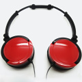 Novo com fio sobre headsets baixo som estéreo fone de ouvido fone de ouvido com microfone para pc mp3 para huawei