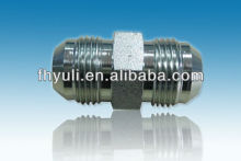 Eaton hydraulic zinc plated carbon steel pipe fitting