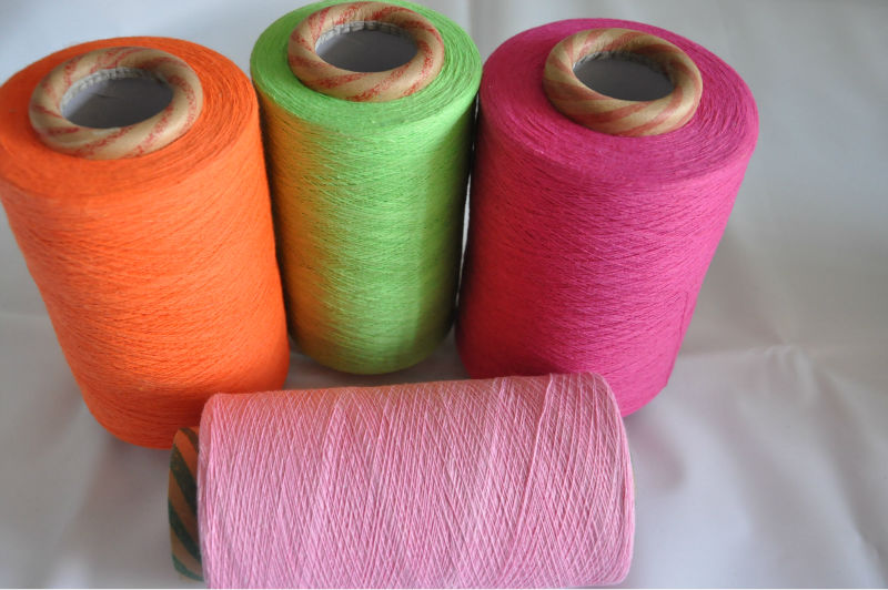 Brazil export import Ne 8s open end recycled cotton blended weaving yarn sale yarn for hammok china Ne8s yarn export to brazil