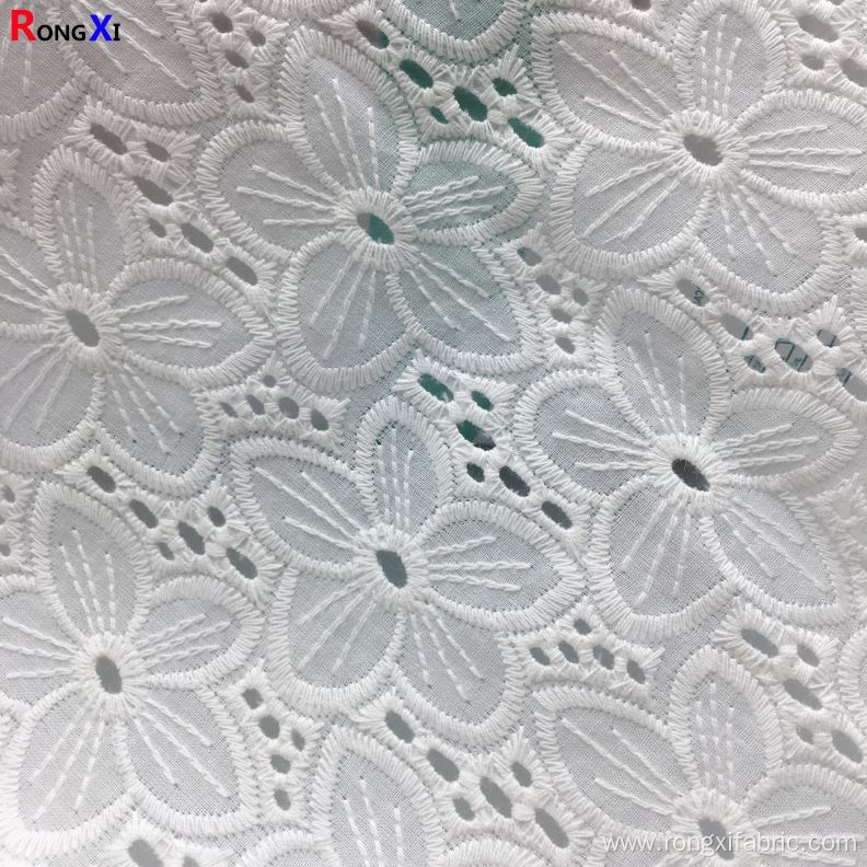 New Flower Design 100% Cotton Dress Fabric