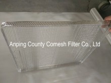316 Stainless Steel Woven Wire Mesh Trays