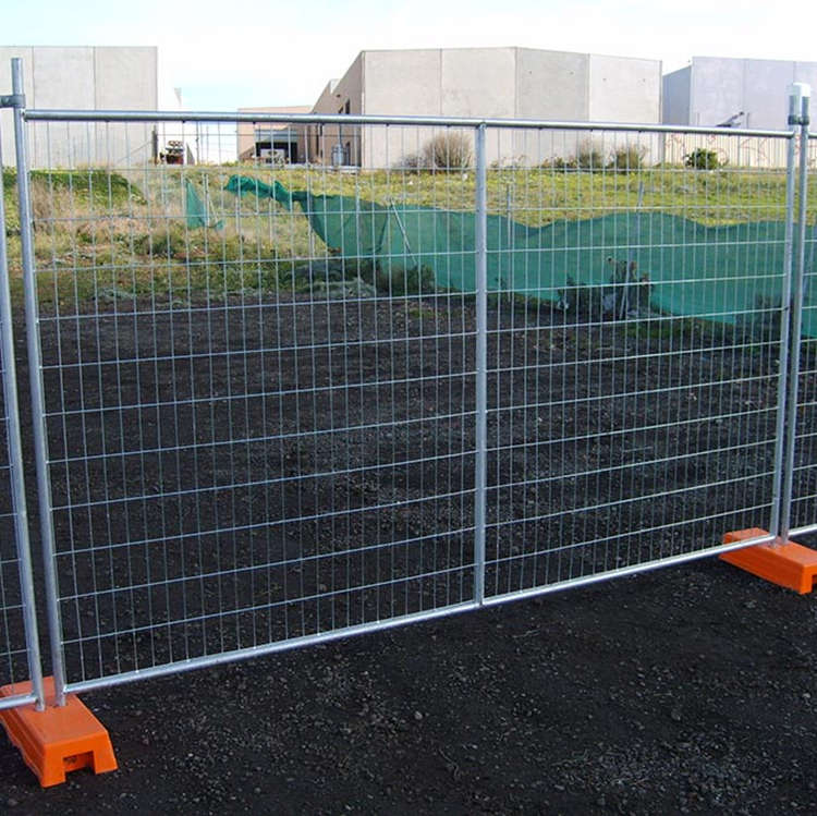 hot dipped galvanized temporary welded mesh fence